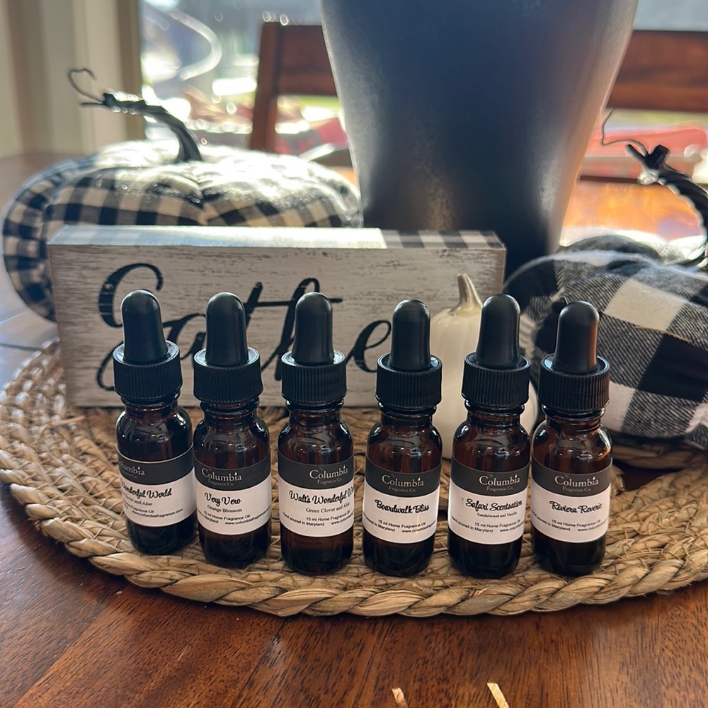 Columbia Fragrance Co. sample from Magical Memories & New Resorts Fragrance oil